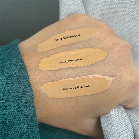 dior backstage foundation 2wo vs 3wo